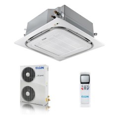 Imagem de Ar Condicionado Split Cassete Elgin 48000 BTUs Controle Remoto Frio KI48F / KE48F