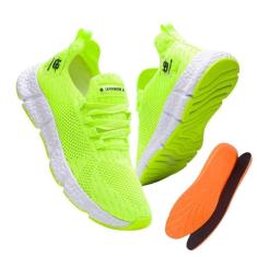 Imagem de Tênis Feminino Esportivo Caminhada Academia Ginástica Com Palmilha Gel-Feminino