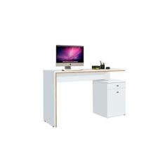 Imagem de Escrivaninha Mesa De Computador 1 Gaveta E 1 Porta Office - Lojas Prim