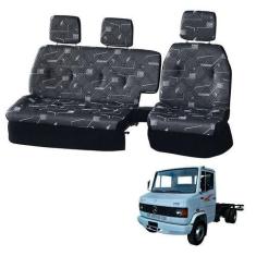 Imagem de Sofá Cama Banco Completo Mercedes 710 / 912 / 914 Cinza - Pampa