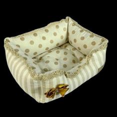 Imagem de Cama Para Cachorro Cama Para Gato Caminha Para Pet Retangular Gold Cac