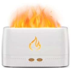 Imagem de Umidificador E Aromatizador De Ambientes Luminária Usb Led Com Efeito