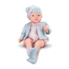 Imagem de Boneca Bebê Real Premium Menina 50cm - Roma Brinquedos