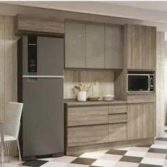 Imagem de Cozinha Completa Planejada 2,70mt 05 peças Linha Maxxi CJ14-123 Kappes