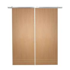 Imagem de Porta Dupla de Correr P/ Verniz Frisada F06 - 210x180