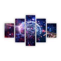 Imagem de Quadro Mente Psicologia Clínica Decorativo Em Canvas Ne14C5P