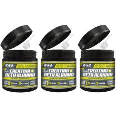 Imagem de Kit 3X Creatina + Beta Alanina 2 Em1 100% Pura 200G Flora Nativa