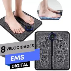 Imagem de Massageador Tapete Elétrico Relaxante Para Pés Pernas Fisioterapia - Q