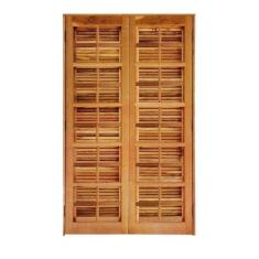 Imagem de Porta Balcão Itauba Abrir Reto 1,40 X 2,10 Rodam Natural
