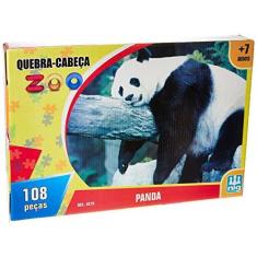 Imagem de Quebra Cabeça Zoo Panda 108 Peças, Nig Brinquedos