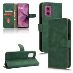 Imagem de BailiTao Capa para celular, capa carteira compatível com Motorola Moto G55 5G capa com suporte para cartão, capa flip de couro PU capa carteira de telefone com alça de pulso capa protetora à prova de