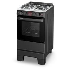 Imagem de Fogão Esmaltec Ideal super 4 Bocas Preto com Acendimento Automático