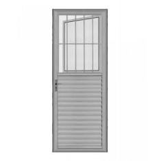 Imagem de Porta Social 210x80 Brilhante Vidro boreal L.25 - Jr esquadrias preço 