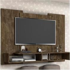 Imagem de Painel TV Mônaco Cambel Moveis Castanho Wood 800278