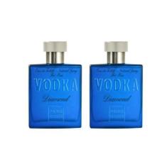 Imagem de Kit  2 Vodka Diamond Paris Elysees Perfume Masc Edt 100ml