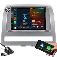 Imagem de kit multimidia mp5 com bluetooth espelhamento e carplay + moldura de 7