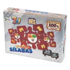 Imagem de Brinquedo Educativo Separando As Sílabas Quebra-Cabeça 30 - Paper Toy