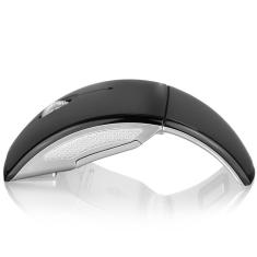 Imagem de Mouse Arco Dobravel Wireless Sem Fio 2.4GHZ Alcance 10m Notebook 