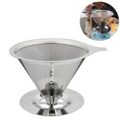 Imagem de Filtro De Café Coador Inox 103 Grande Reutilizável Pour Over