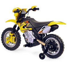 Mini Moto Eletrica Infantil Motocross Motoca Vermelho