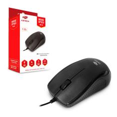 Imagem de Mouse C3Tech MS-26BK, USB, 1000 DPI, Preto