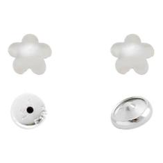 Imagem de Kit Brinco Infantil Feminino Flor, Planta Minimalista 925