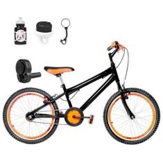 Imagem de Bicicleta Infantil Masculina Aro 20 Aero + Kit Passeio E Acelerador -
