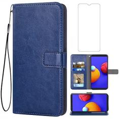 Imagem de Asuwish Compatível com T-Mobile Revvl 5G capa carteira de vidro temperado protetor de tela de couro flip porta-cartão suporte capas de telefone para Tmobile Revvl5G T Mobile TCL Revel G5 T790W