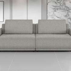 Imagem de Sofá 2 Lugares 280 Cm Apolo Linho Cinza