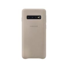 Imagem de Capa de Celular para S10 de Couro Samsung - EF-VG973LJEGBR Cinza