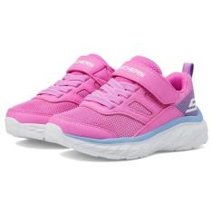 Imagem de Skechers Tênis feminino Boundless, Rosa-choque/azul, 16