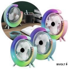 Imagem de Ventilador USB com Iluminação LED e Função Rotativa! - BBG
