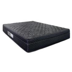 Imagem de Colchão Casal Arezzo Black Molas Ensacadas Portobel