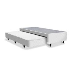 Imagem de Base Box Bicama Molejo Basic Solteiro Yescasa Tela 300 Branco
