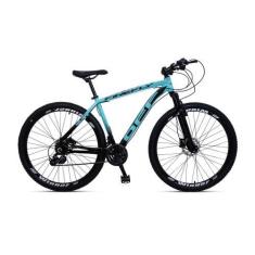 Imagem de Bicicleta mountain bike aro 29 off firefly 24 marchas azul preto tam.1