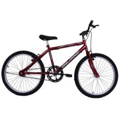 Imagem de Bicicleta Aro 24 Sport Cor Vermelha - Dalannio Bike