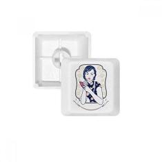 Imagem de Chinese Culture Pink Woman Teclado mecânico PBT Gaming Upgrade Kit