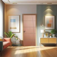 Imagem de Porta de Madeira Sarrafeada 210x60cm Friso 23 Jb Portas Angelim