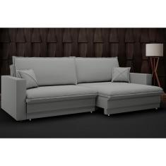 Imagem de Sofá Tango 1,80m sem caixa, Retrátil e Reclinável Velosuede Grafite - netsofas