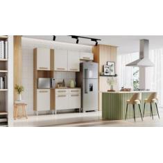 Imagem de Armário De Cozinha Completa Juma 7 Portas 2 Gavetas Aramóveis - Aramov