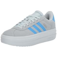 Imagem de adidas Tênis infantil unissex Vl Court Bold, Azul halo/azul explosão/cibermetálico, 17