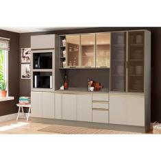Imagem de Cozinha Modulada Completa Connect 8 Peças (1 Armário + 2 Balcões + 2 P