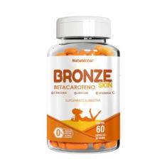 Imagem de Bronze Skin Betacaroteno 500mg 60 Cápsulas - Natunéctar