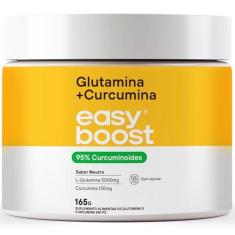 Imagem de Glutamina + Curcumina Easy Boost 95% Curcuminoides 165g