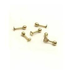 Imagem de Piercing Coraçao Vazado Ouro 18k Tragus Cartilagem Helix CO144K035