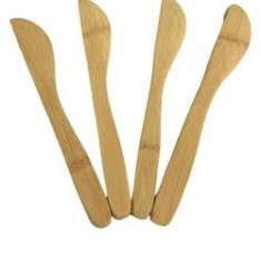 Imagem de Kit Espátulas Bambu 4Pçs Yoi