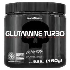 Imagem de Glutamine Turbo Caveira Preta - Glutamina - 150G Black Skull