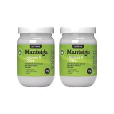 Imagem de Creme De Tratamento Capilar Soft Hair 220G Babosa/Oliva-2Un