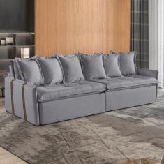 Imagem de Sofá Retrátil e Reclinável 194cm M161 - Estofados Martins