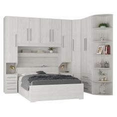 Imagem de Dormitório Queen Size Sem Cama 1219s Carvalho Claro